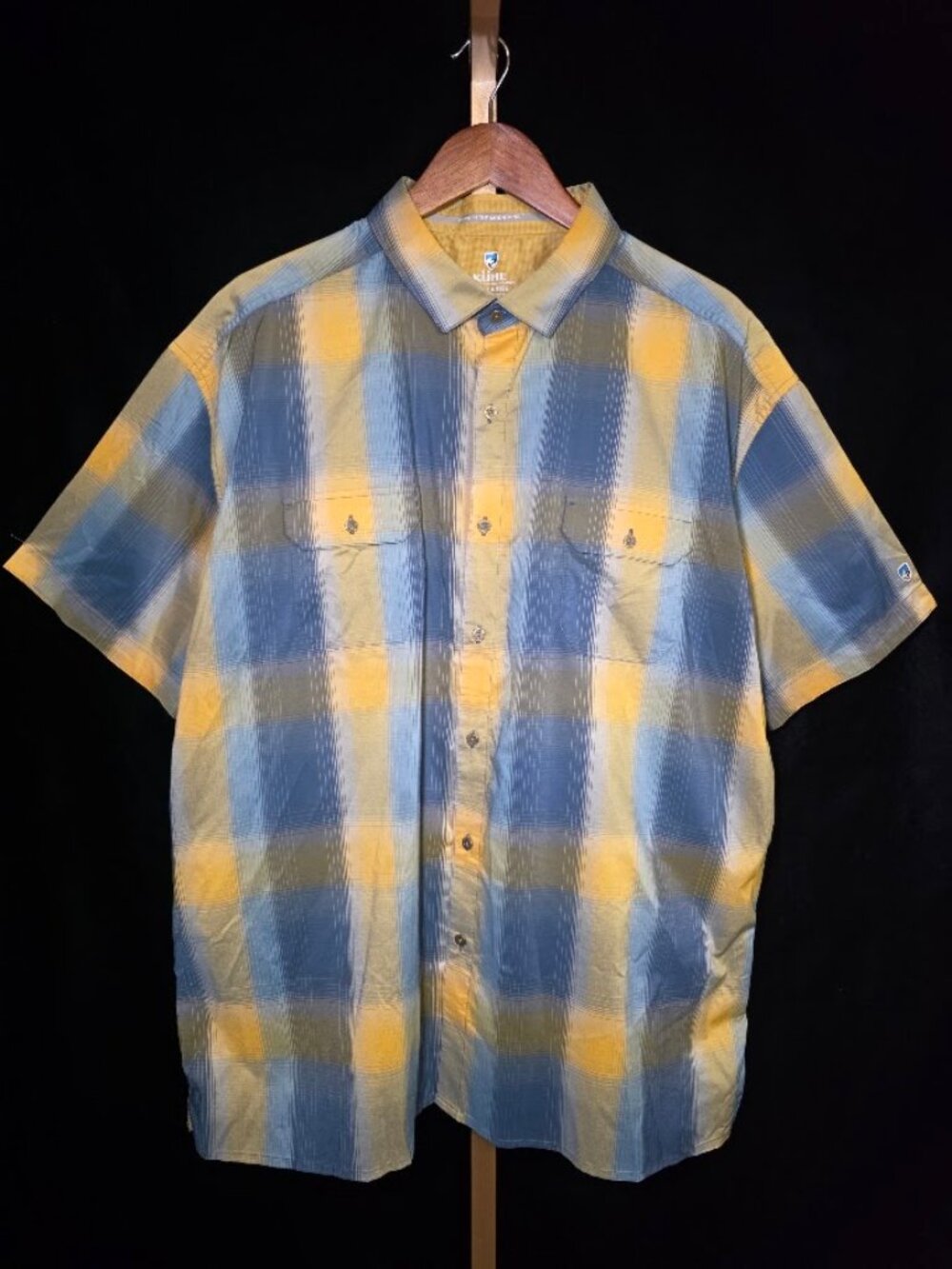 Kuhl Men's Response - Starry Night Short Sleeve XXXL